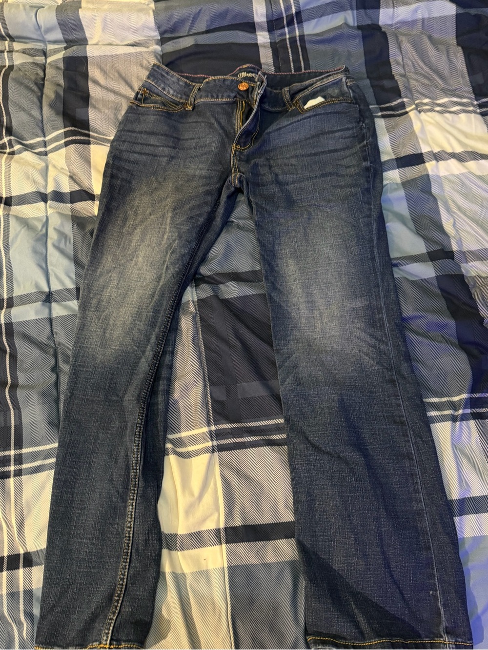 Wrangler Women's Dark Blue Boot-Cut Jeans